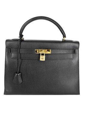 Hermes Handbag Kelly 32 Outside Stitch Leather Bag
